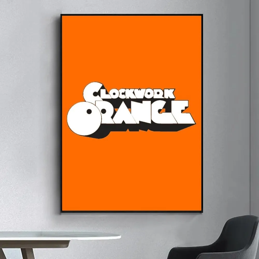 A Clockwork Orange Poster Fancy Poster Wall Sticker for Living Room Bar Vintage Decorative Painting Middle