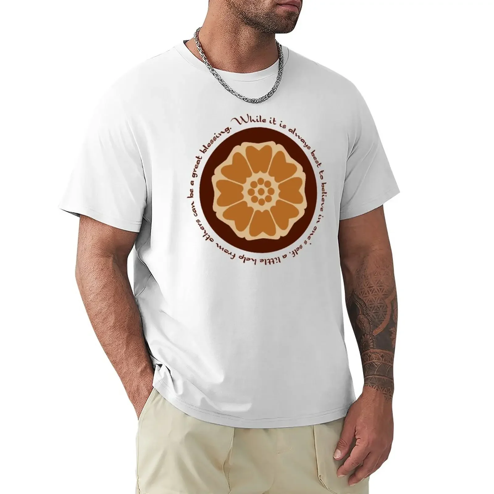 

White lotus Iroh quote T-Shirt customizeds vintage clothes mens t shirt graphic new edition heavyweights mens clothes