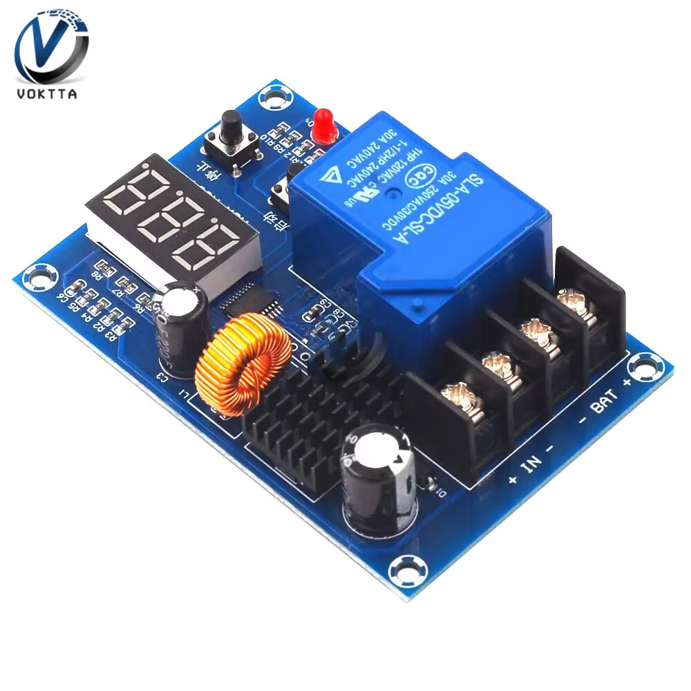 

DC 6-60V Battery Charging Control Module Storage Lithium Battery Charging Control Switch Protection Board Auto Switch Controller