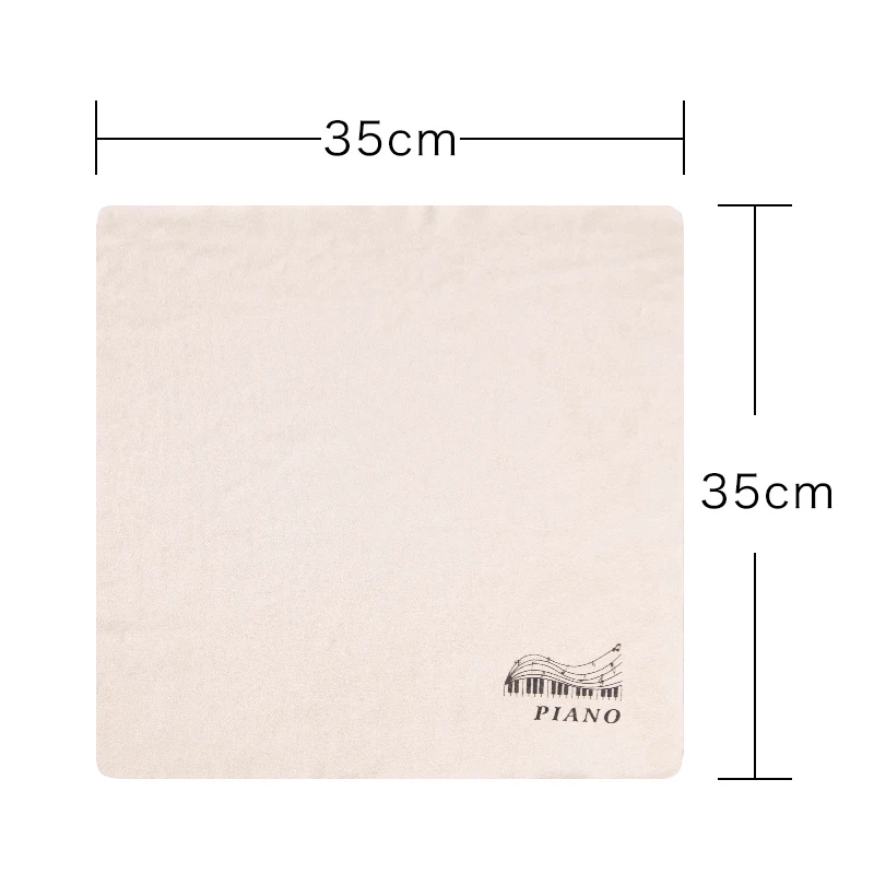 Pano de camurça especial para limpeza de piano, pano de limpeza, pano de limpeza grande para remoção e manutenção de manchas de instrumentos