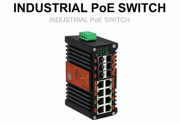 Промышленный управляемый PoE-к – обзор и цена Managed Gigabit Poe Switch 8 Port 802.3At