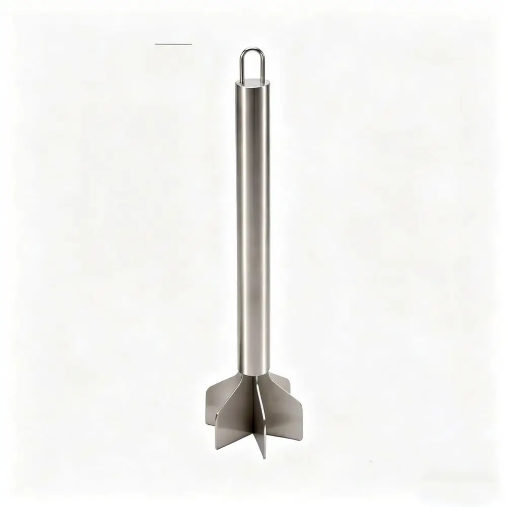 Food Grade 304 Stainless Steel Potato Masher Manual Vegetable Crusher Kitchen Tool Easy To Store Cooking Aid