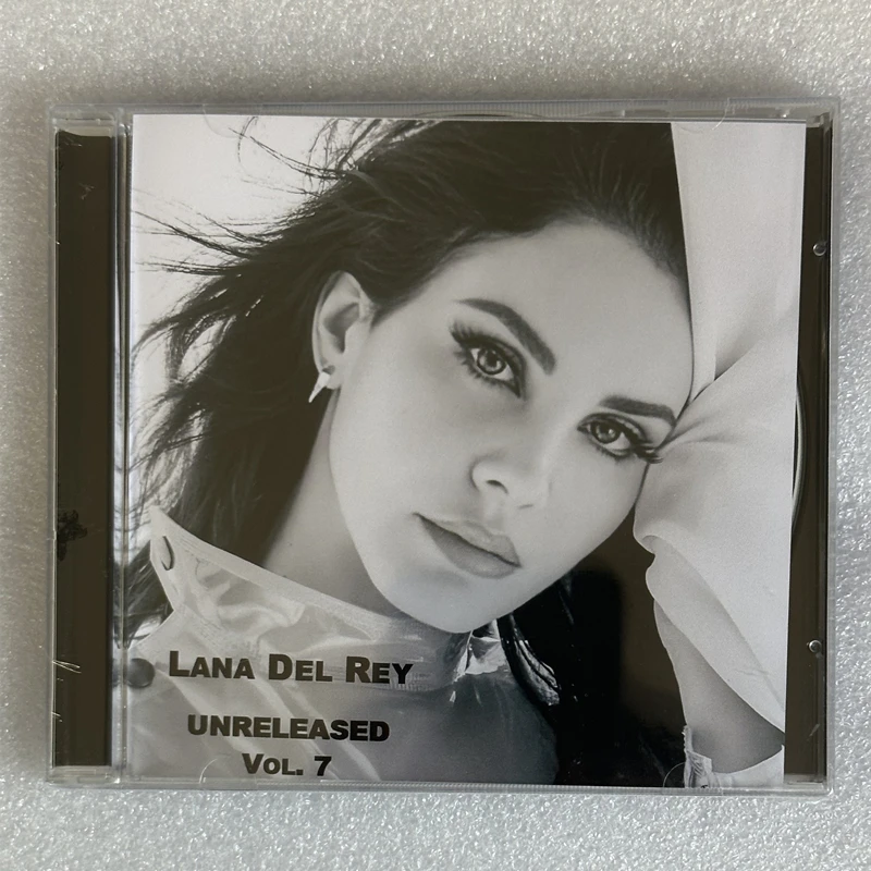 Pop Lana Del Rey Música CD Elizabeth Grant Liberado vol 7 Álbum Coca Colla Gravação de Música Cosplay Walkman Carro Sonora Caixa Presente
