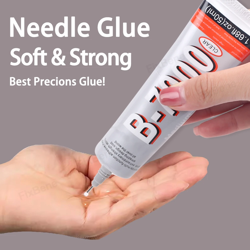 Transparent Glue Strong Contact Adhesive Fabric Clothes Textile Jewelry Rhinestone Cellphone Case Plastic Models Sealant Cement