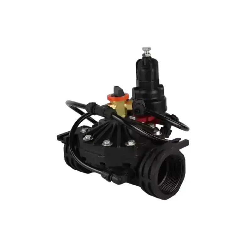 i DaringFish Agricultural Drip Irrigation Solenoid Valve Intelligent Garden PE Hand Automatic Flow Adjustment Multi-Diameter