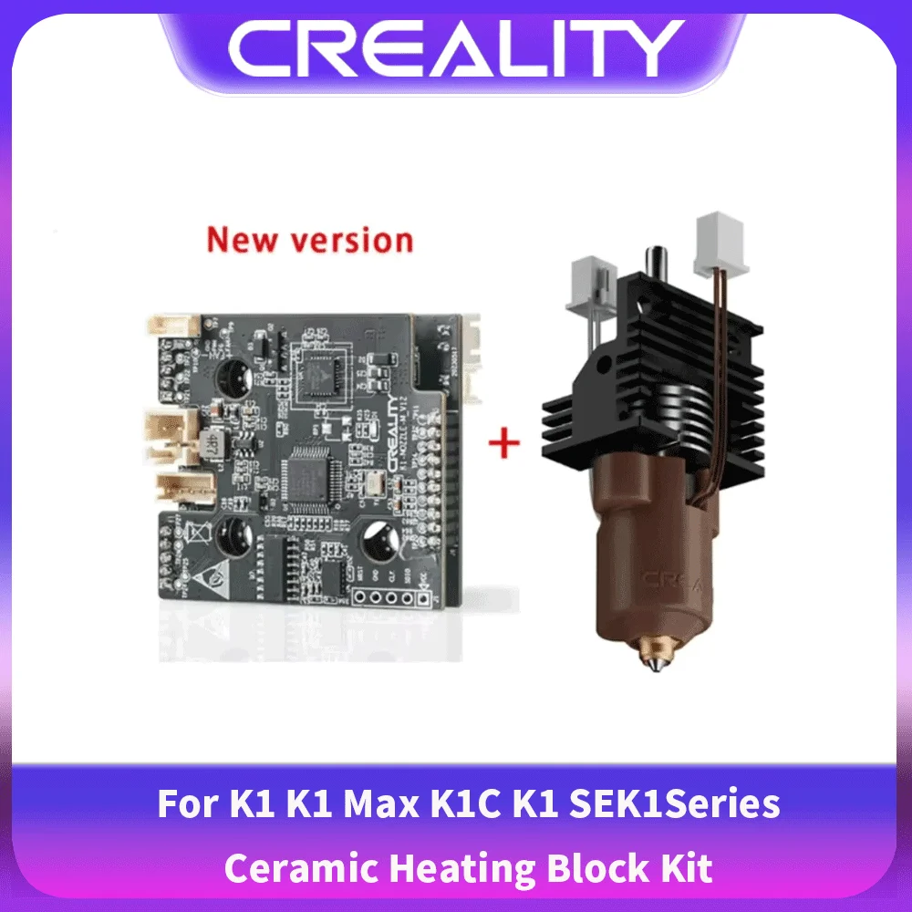 

Creality PCBA_G_K1-MAX/K1_T9_GD32F303CBT6 NOZZLE-C-V13 Adapter Board New Version Set Original Replace 3d Printer Parts for K1