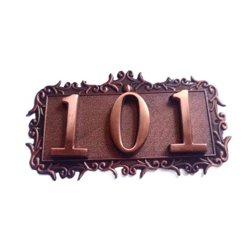 لافتة لرقم المنزل رقم المتجر رقم منزل الفيلا