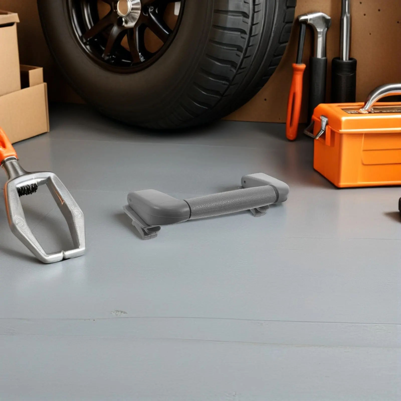 Heavy Duty Car Roof Pull Grab Handle Black ABS Replacement Interior Roof Pull Fits Suv Passenger Safety Grip Camper Trailer Rv