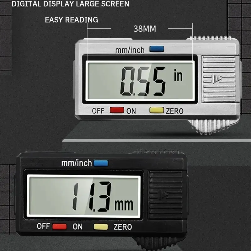 0-150mm High Strength Plastic Student Home Woodworking Gap Play Measuring Calipers Electronic Digital Calipers