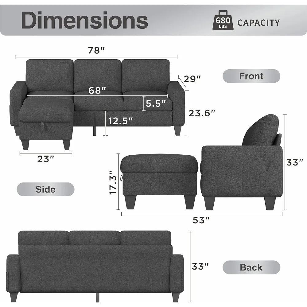 L Shaped Couches 78