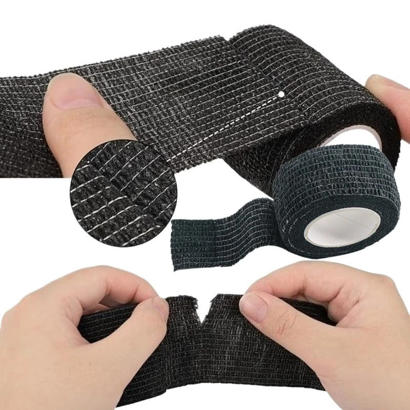 1 Roll Breathable Bandage Elastic Wound Dressing Tape Bandages for Kids Pet Patch Non-woven Skin First Aid Gauze Bandages
