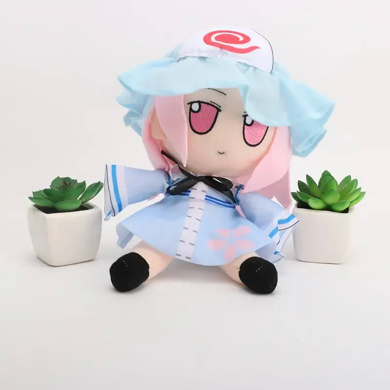 20 سنتيمتر توهو مشروع أنيمي الطرفية فومو × فومو توهو مشروع يويوكو دمية محشوة Yuyuko ألعاب من القطيفة توهو هدايا عيد ميلاد الطفل