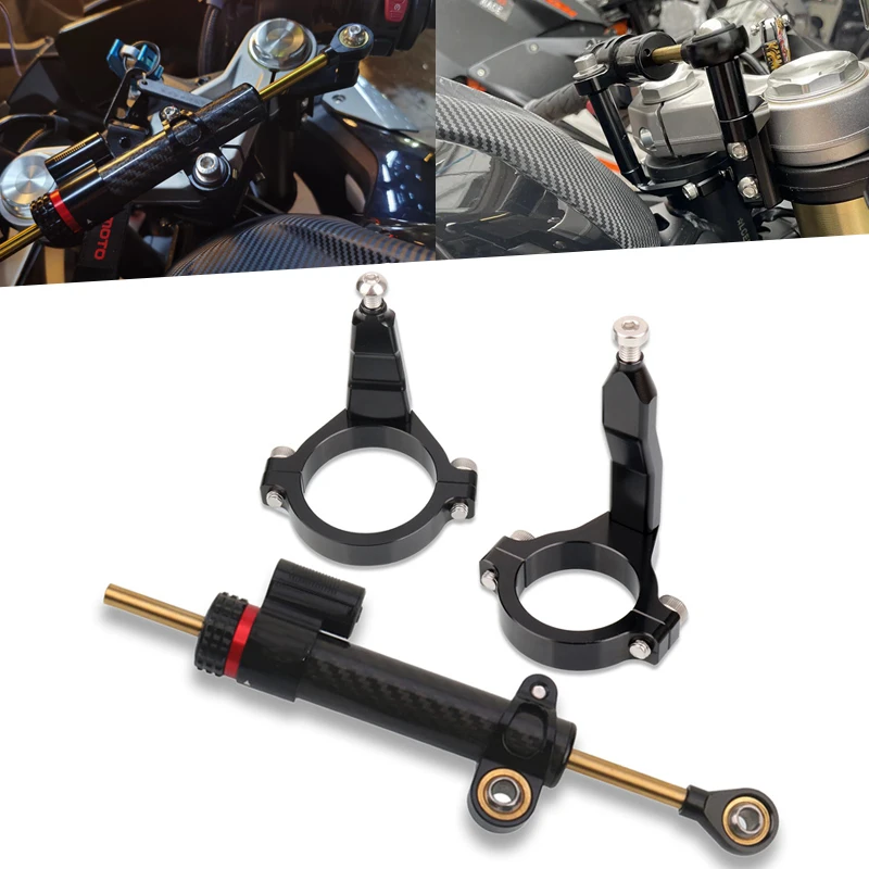 

Motorcycle Accessories CNC Adjustable Steering Damper Stabilizer Mounting For 450SR 450 SR 2022-2023