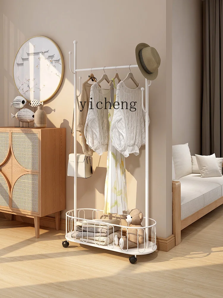 XC Bedroom Floor Hanger Light Luxury Living Room Removable Clothes Rack Nordic Home Doorway Simple Coat Rack