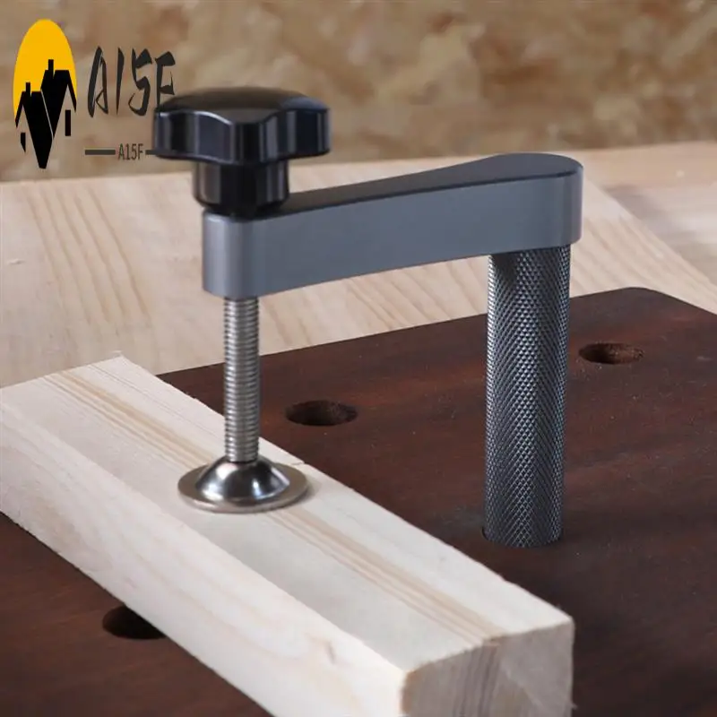 

A15F-Workbench Зажим для отверстий для собак Быстродействующий удерживающий зажим, подходящий для инструмента для отверстий для собак 19 мм