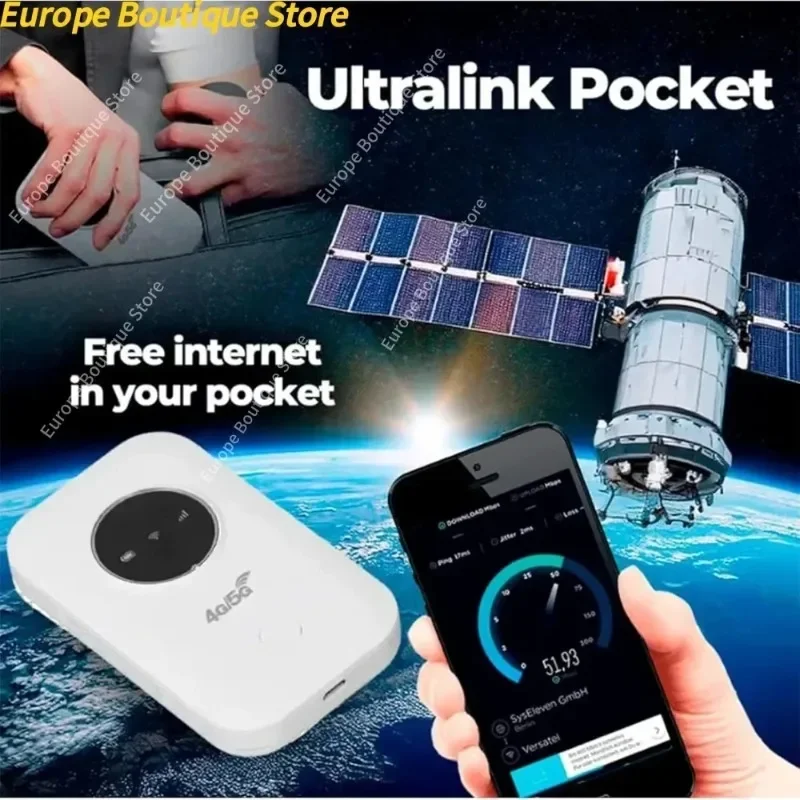 Nuevo Router Portátil 4/5G de 300Mbps, WiFi de Bolsillo con Alimentación USB, Hotspot Móvil de Bolsillo, Versión Asiática/Europea, Internet de Bolsillo