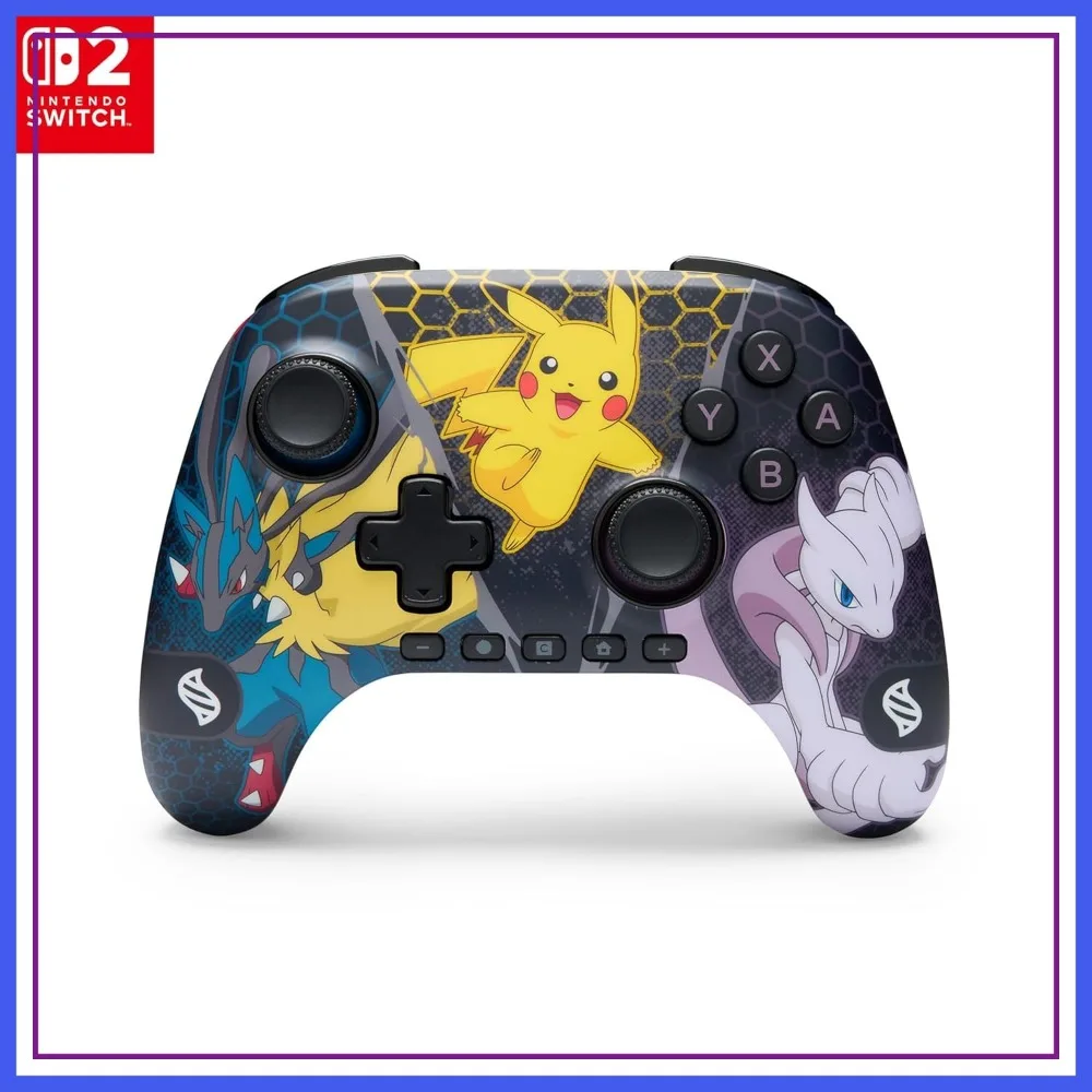 

Wireless Controller for Nintendo Switch 2 - Pokémon: Mega Evolutions, Hall Effects, Mappable Buttons, Motion Controls