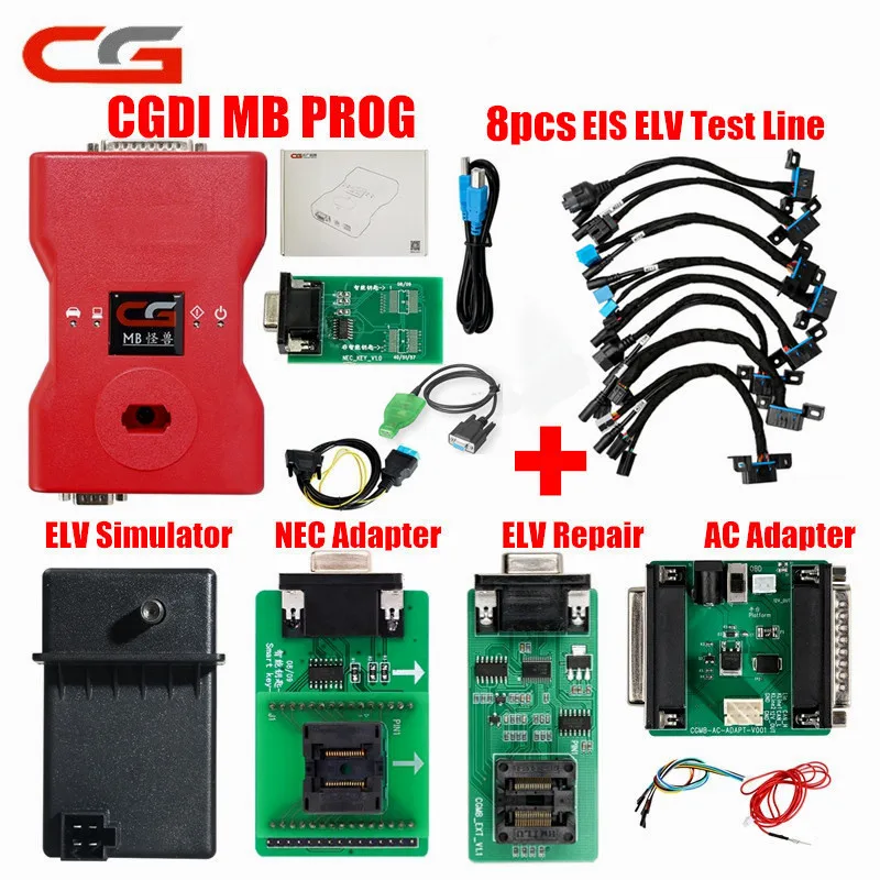 Original Upgrade CGDI Prog MB For Benz Support All Key Lost Fastest Add CGDI MB Auto Key Programmer Online Password Calculation