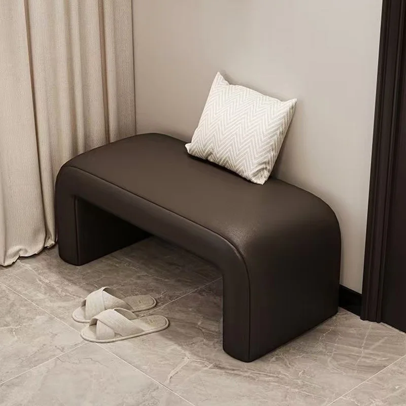 Bed End Stool , Shoe Stool Household Long Bench Solid Wood Creative Internet Sofa chair，Sofa Bench 보조의자