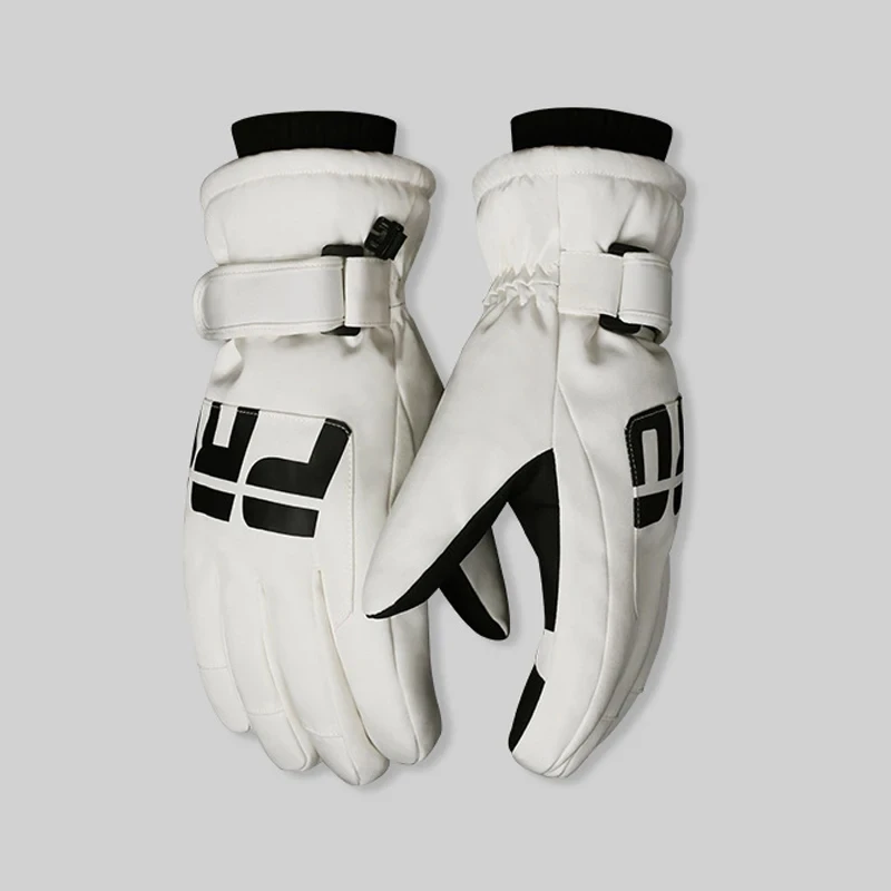 JSJM guantes de esquí impermeables unisex cálidos para invierno - imagen 2