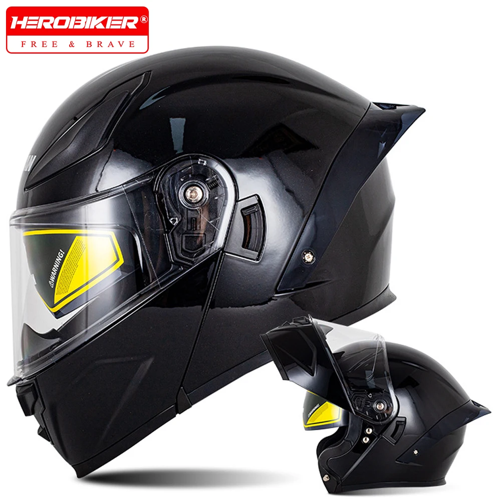 

Four Seasons Men Motorcycle Helmet Full Face Helmets Motorcoss Flip Up Helmet Motorbike Riding Helmet Motorcycle Universal