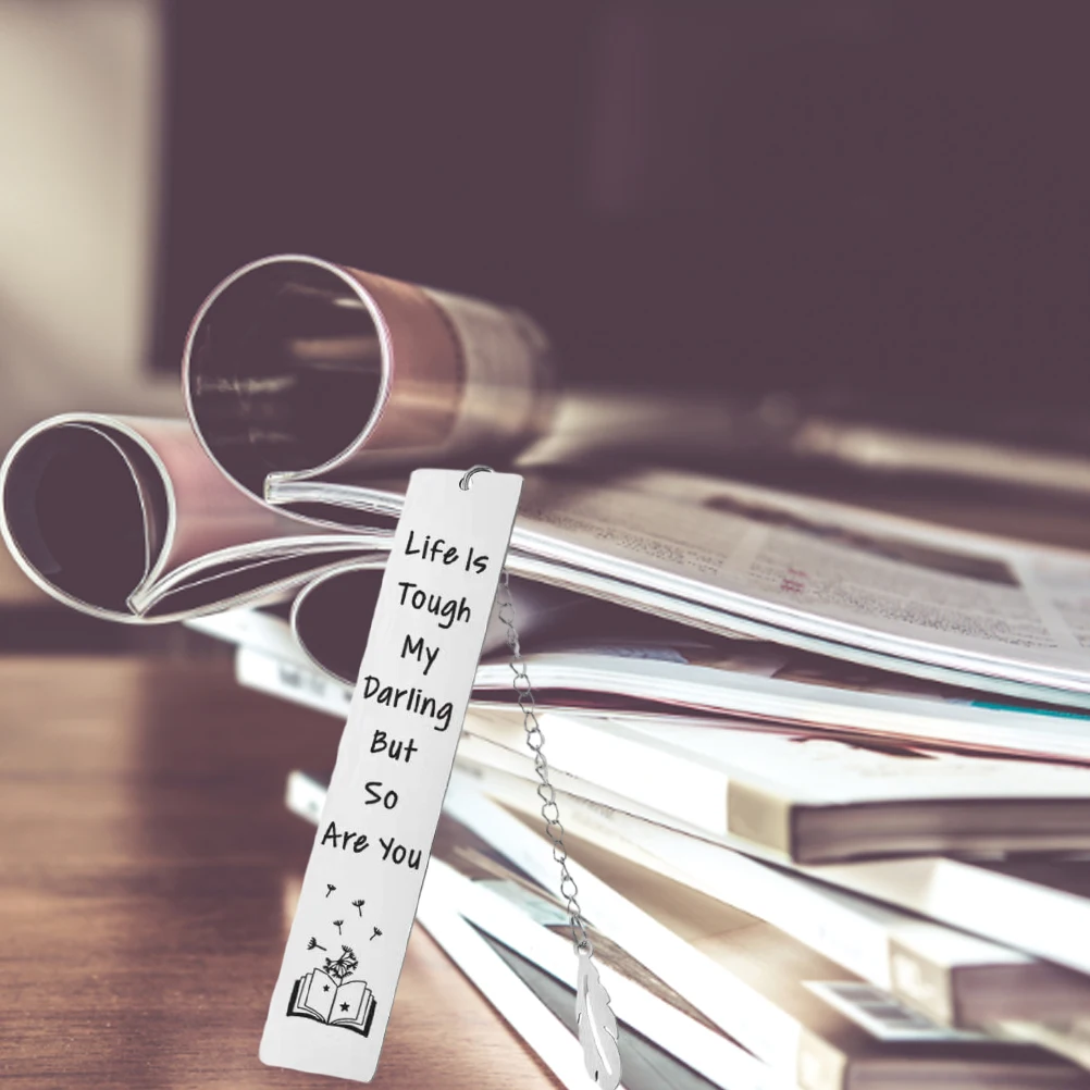 2 шт., закладки из нержавеющей стали для книг