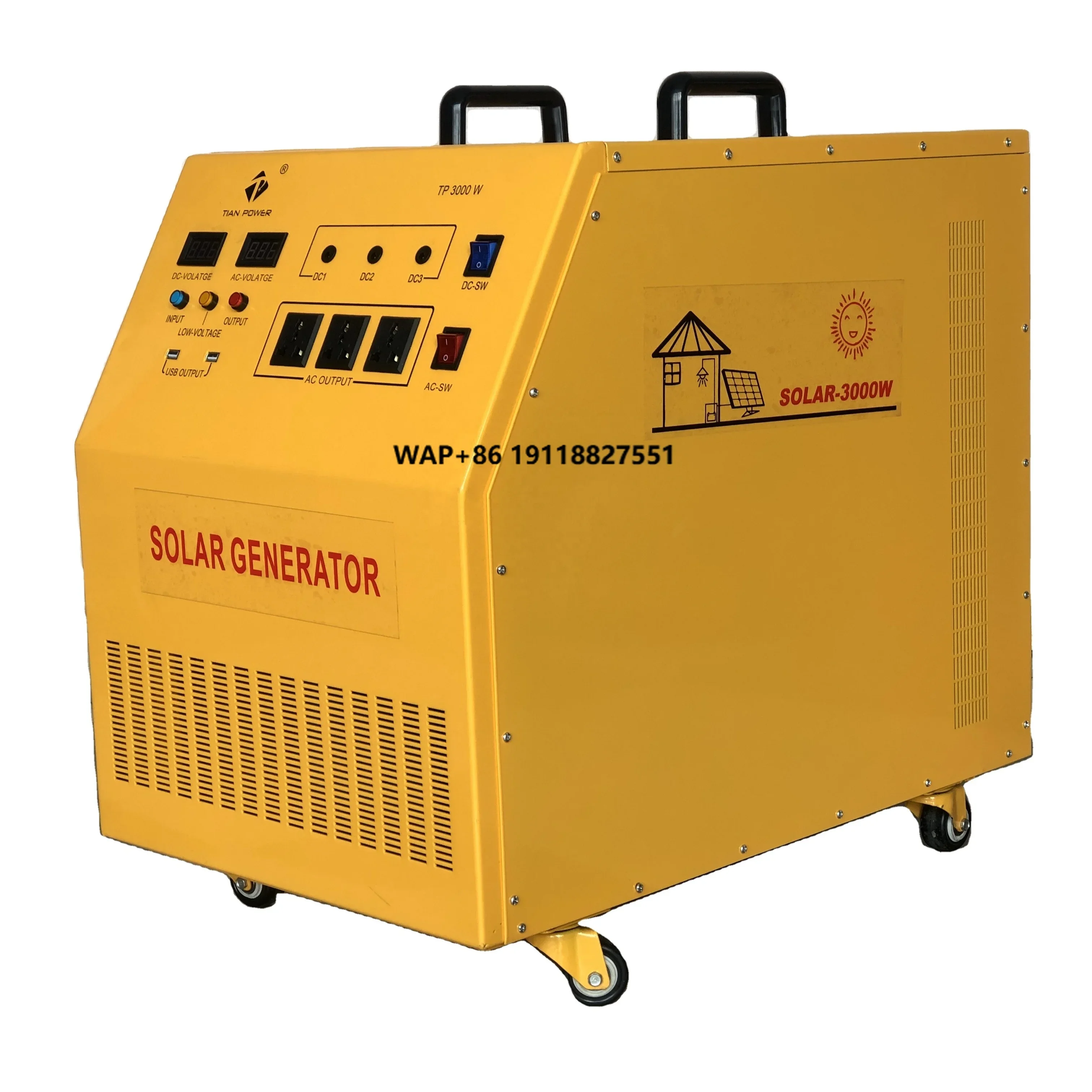 

Солнечный генератор для дома от OEM-производителя, мощность 2000 Вт