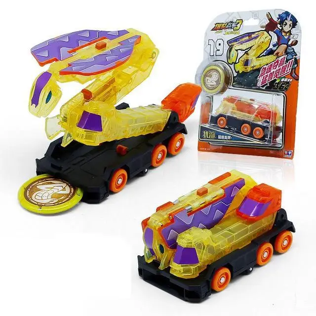 Screechers Wild Explosion Speed Fly Deformation Car Beast Attack Action Figures Capture Flips Transformation Children Toys