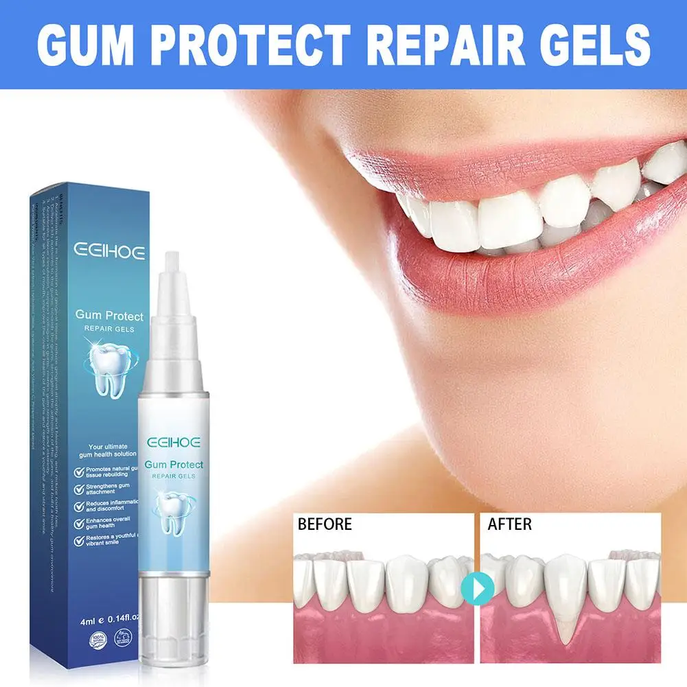 Gum Terapia Gel para Dentista, Tratamento da Respiração Dente, Clareamento Alívio, Oral Rep Pen, M0I0