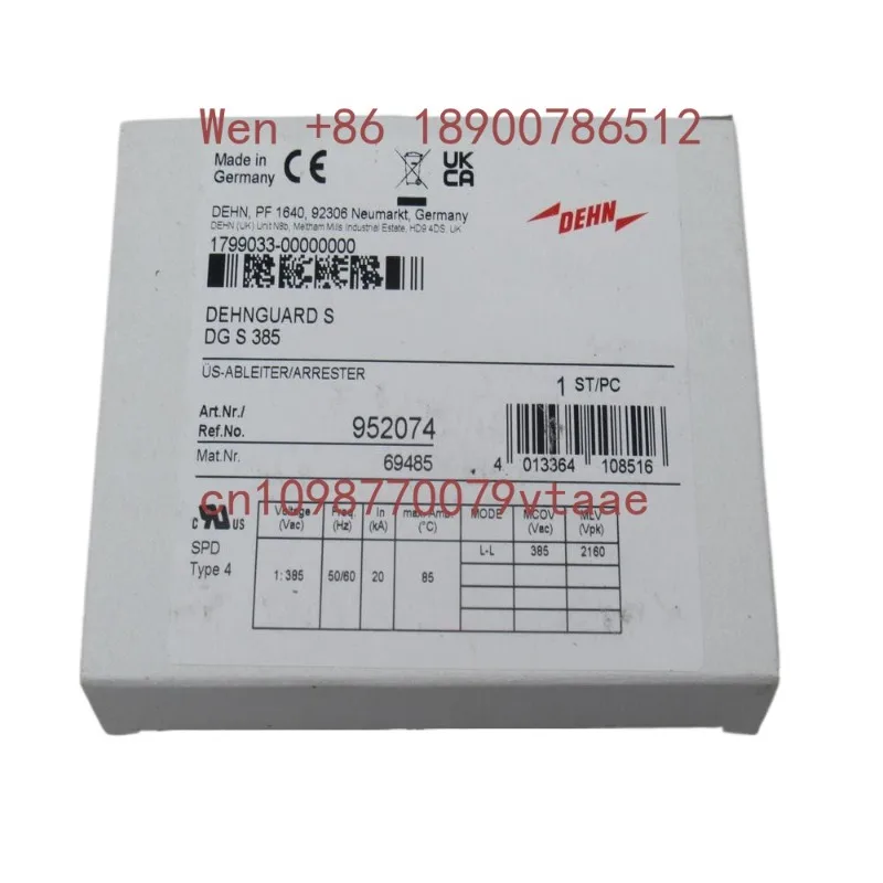 New DEHN Shield Surge Protector DG S 385 Spot 952074