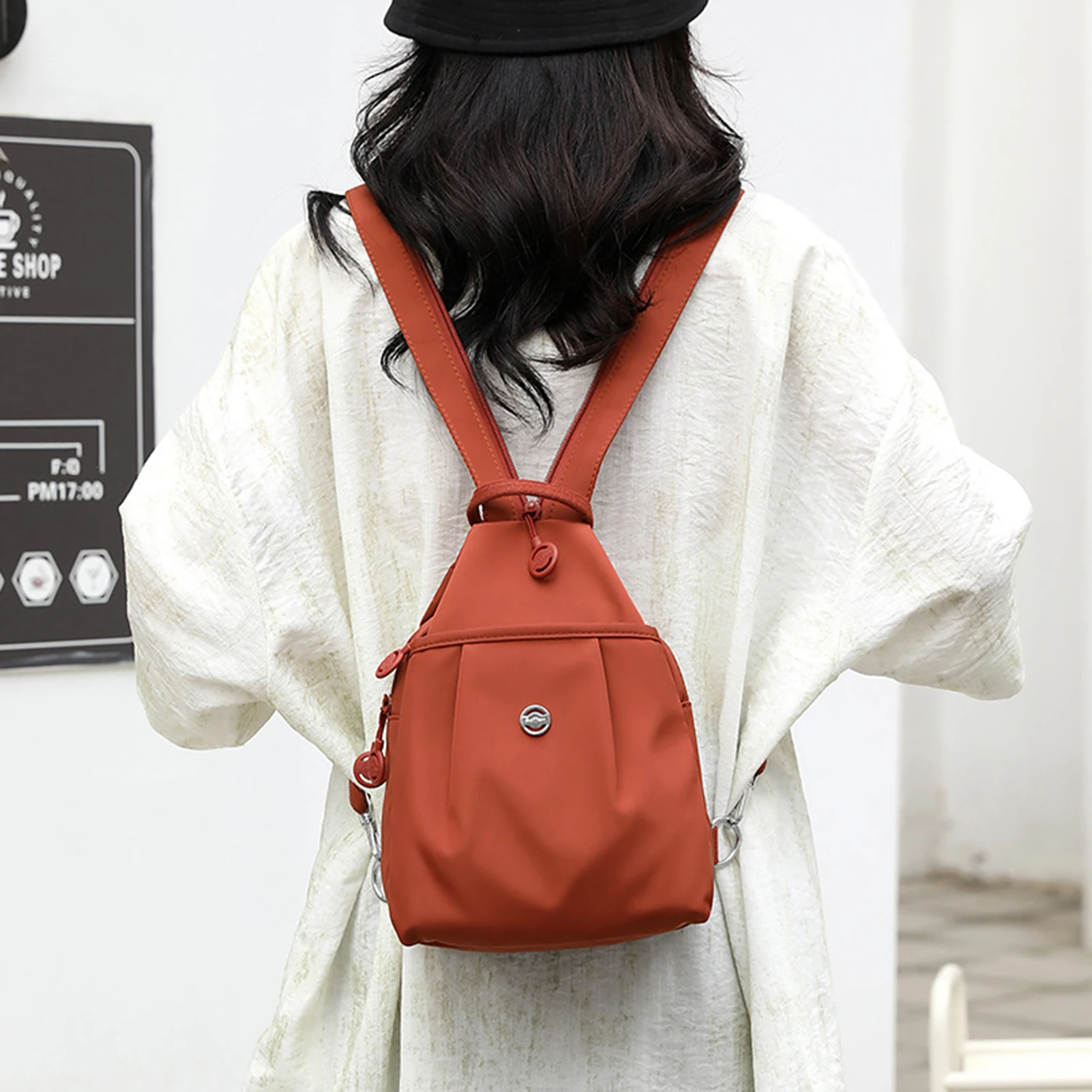 

Fashion Mini Backpack Purse Wear-resistant Oxford Cloth Anti Theft Travel Backpacks Lady Girls Gifts for Work School