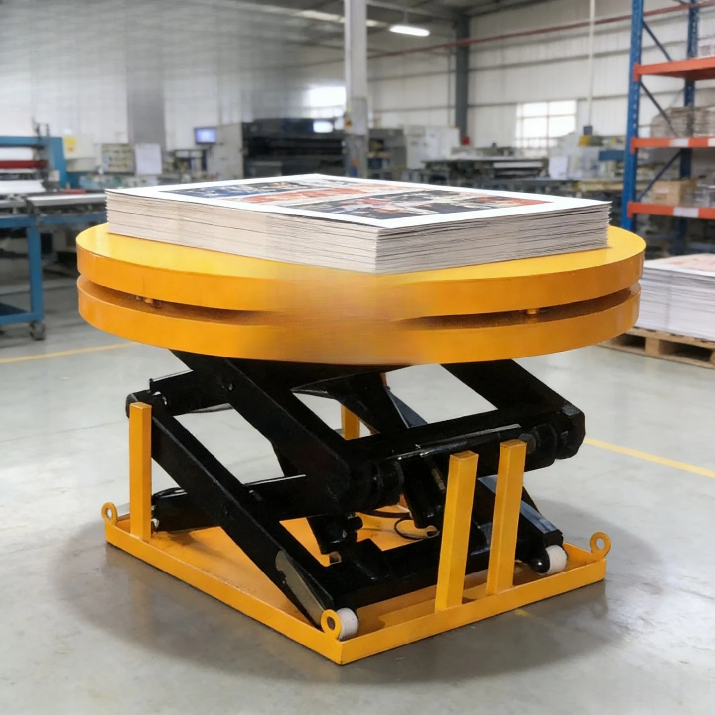 Mesa Rotatable Fixed Lifting Table Electric Lifting Platform 360 Degree Rotating Table