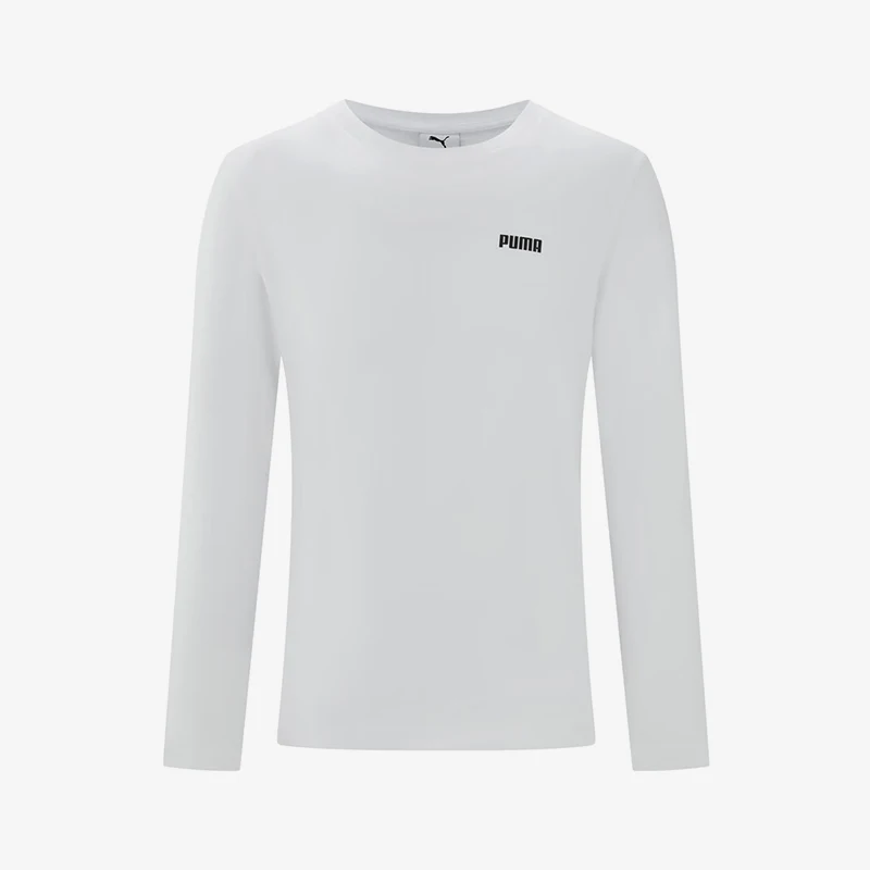 

Мужская мягкая удобная легкая футболка с круглым вырезом и длинными рукавами Puma Originals Spring and Autumn 693000-02