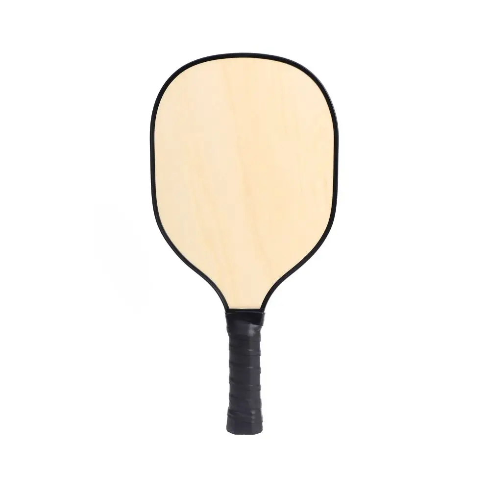 

Wooden Pickleball Paddles Ribbed Handle Colorful Pickle Ball Racket Beginner Non-Slip Pickleball Training Equipment Gifts