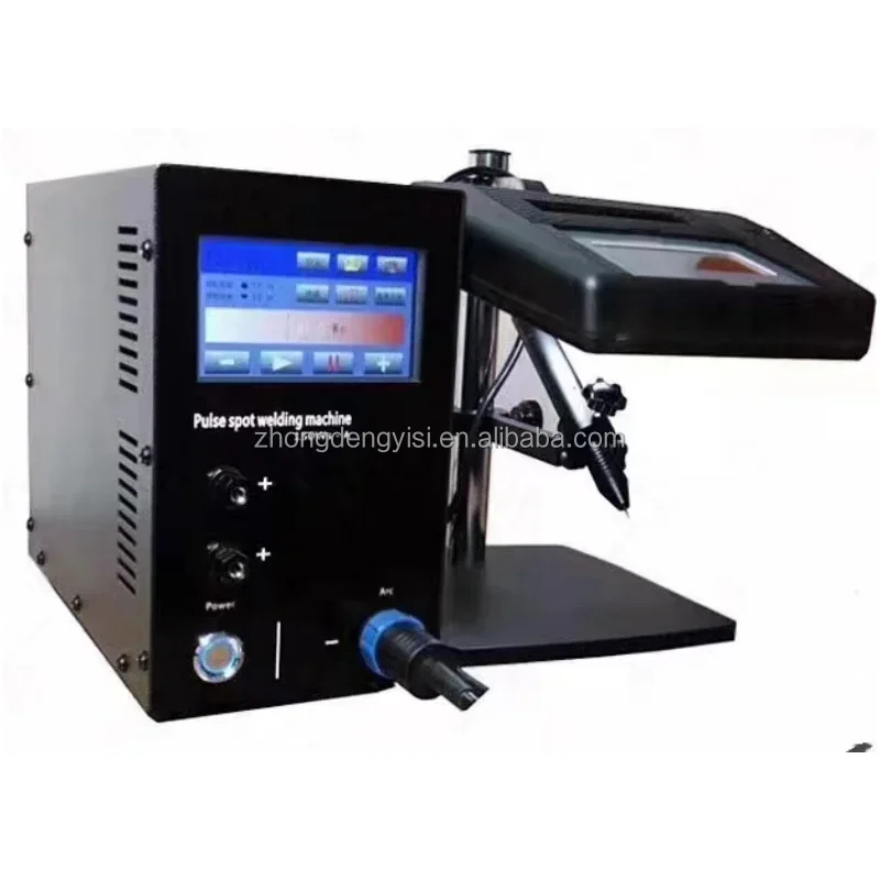 Jewellery LCD Touch Screen Digital Spot Soldering Welding Machines 150WS Gold Silver Watch Repairing Pulse Argon Spot Arc welder