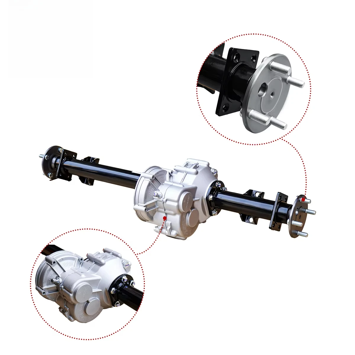 Golf Cart Accessories Rear Axle Assembly 1027717-01 for CIUBCAR DS Precedent Golf Cart
