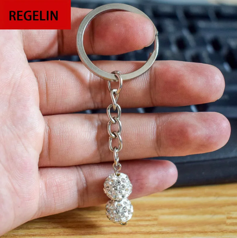 20pcs/lot  Needles Eye Pins Keychain Split Ring Key Chains Keyrings DIY Retro Fashion Keychains Accessories