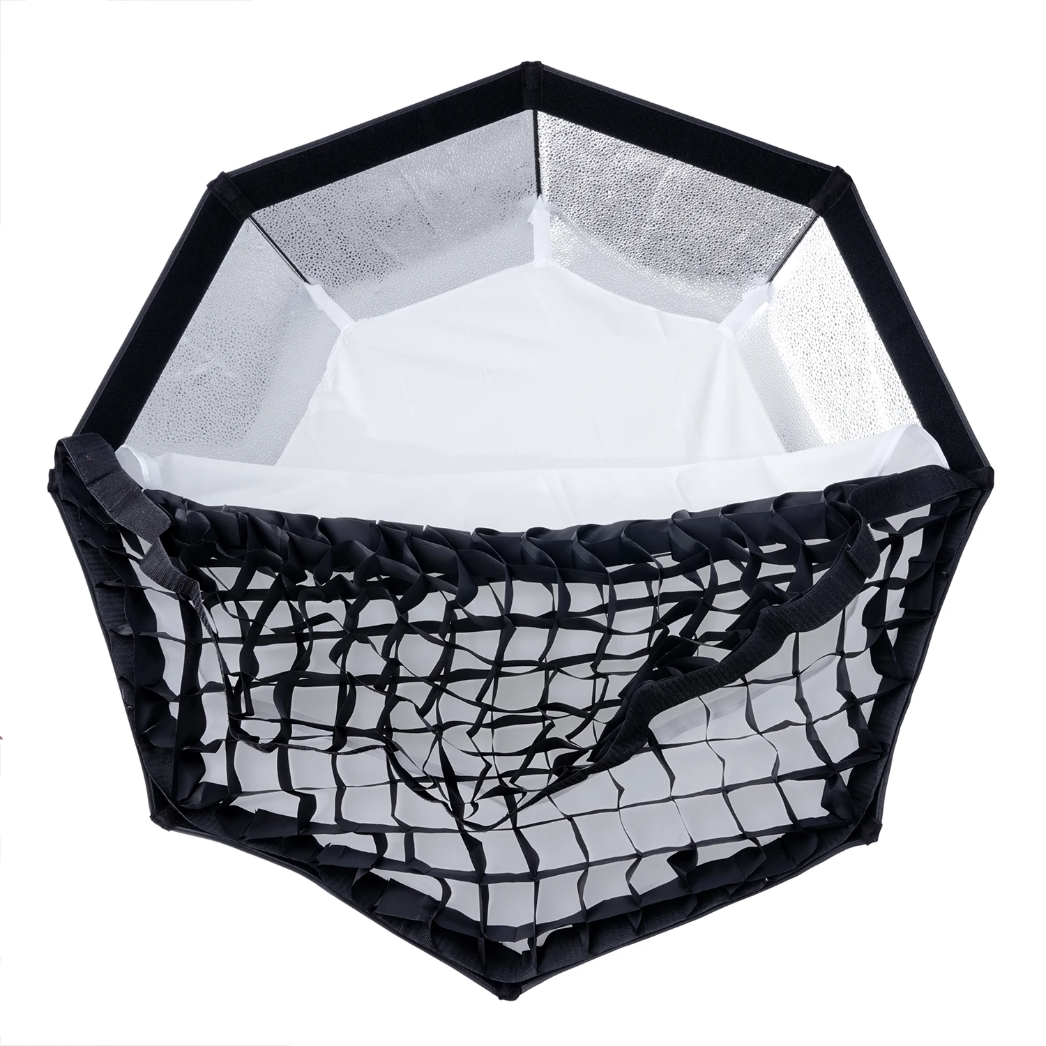 Softbox reflector de rejilla de panal octagonal de 95cm para estudio con soporte Bowens para luz de Flash estroboscópica de estudio