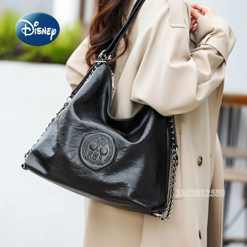 

Disney Mickey New Women's Shoulder Bag Luxury Brand Original Fashion Women's Shoulder Messenger Bag Cartoon Cute Women's Bag
