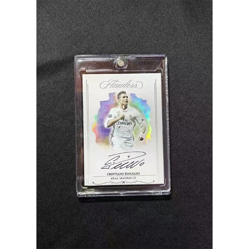 DIY Cristiano Ronaldo and Kaká Real Madrid Double-Signature Trading Cards Limited Edition Signed Cards