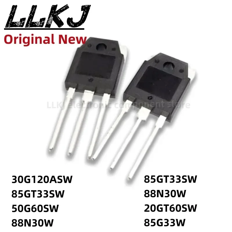 1pcs AP30G120ASW AP85GT33SW AP50G60SW AP88N30W AP85GT33SW AP88N30W AP20GT60SW AP85G33W TO3P POWER TRANSISTORS TO-3P