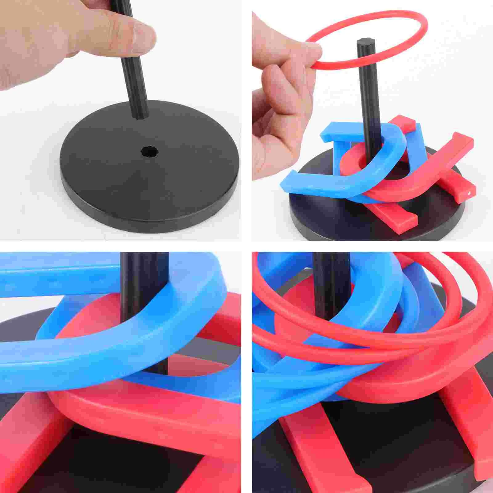 3 Set Circular Throwing Rings The Children Toss Intellectual Game Puzzle Kids