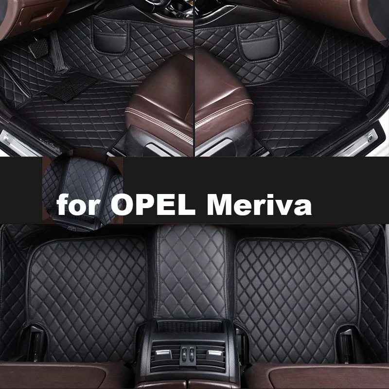 Autohome Car Floor Mats For OPEL Meriva 2004 Year Upgraded Version Foot Coche Accessories Carpetscustomized