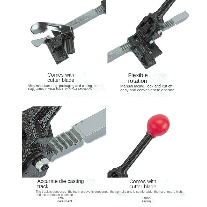 格安手動ストラップマシンセット、PP/PETストラップシーラーとラチェットタイダウン、包装機包装機新品