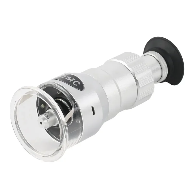 Imagem -02 - Handheld Portable 40x 60x 100x hd Recognition Magnifier Scale Measuring Microscope Magnifying Glass With Surround Led Fill Light