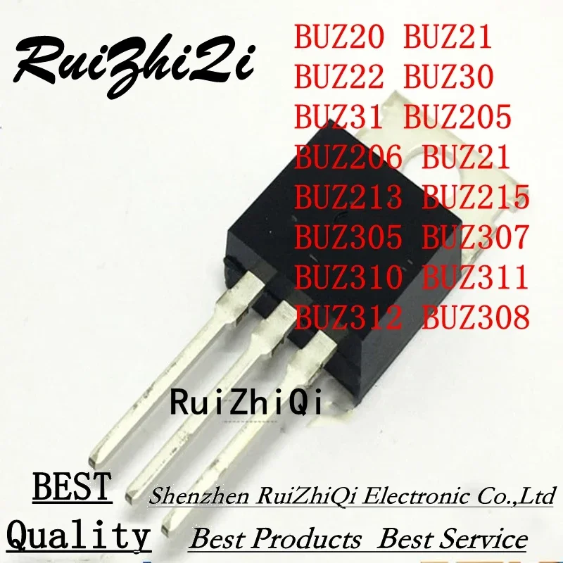 10PCS/LOT NEW BUZ20 BUZ21  BUZ22 BUZ30  BUZ31 BUZ205  BUZ206 BUZ21  BUZ213 BUZ215  BUZ305 BUZ307 BUZ310 BUZ311 BUZ312 BUZ308