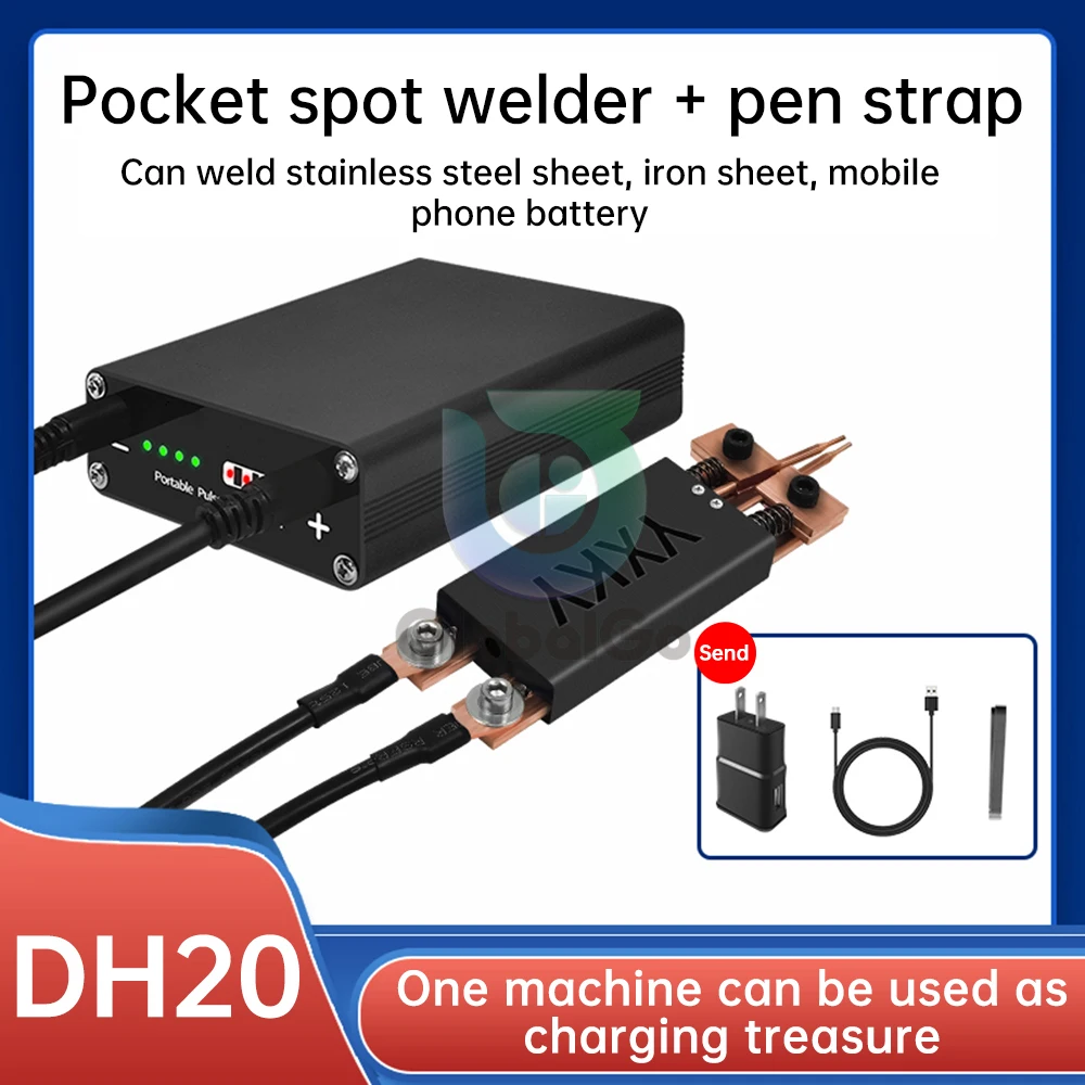 DH20 Pro-Mini 9 التروس بقعة لحام عدة المتكاملة القلم بقعة لحام المحمولة الطاقة ماكينة لحام نقطي لحزمة بطارية 18650