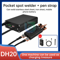 DH20 Pro-Mini 9 Gears Spot Welder Kit Integrated Pen Spot Welding Portable Power Spot Welding Machine For 18650 Battery Pack