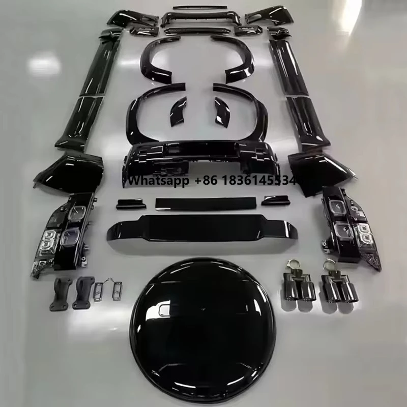 

For 2020 90/110 Black Body Kit High Quality Large Exterior Surround Tuning Parts Obsidian Set Condition New