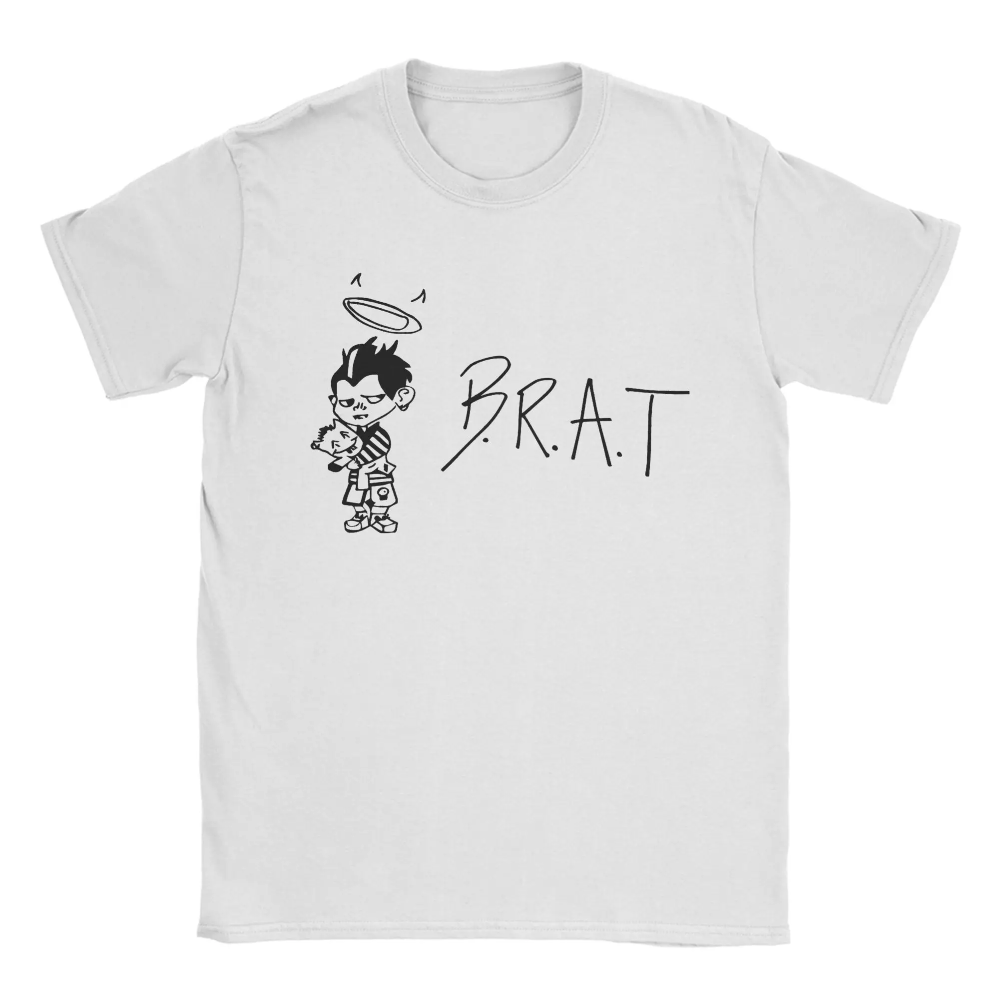 

Singer YUNGBLUD B.R.A.T Accessories Men Women T Shirt Pure Cotton Tee Graphic Printing Tour 2025 T-shirt Clothing